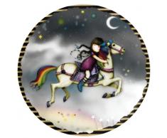 Enesco Gorjuss - Plato decorativo de pared, 20 cm