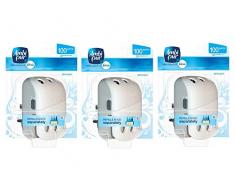 Ambi Pur 3Volution - Difusor ambientador de enchufe, 3 unidades