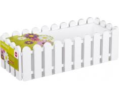 Emsa 956501200 Landhaus - Jardinera (47 cm), color blanco