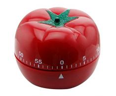 Novedad linda tomate estilo Chef vegetal mecánico temporizador utensilio de cocina cocina alarma anillo