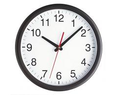 TFA 98.1077 - Reloj de pared electrónico, 300 mm, color negro