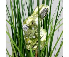 Conejo de Pascua 6 cm 6 pcs Pascua decoración de Pascua figura connettore plantas