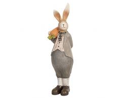 Clayre & Eef 62703 decorativa Decoración figura Conejo Pascua Conejo aprox. 30 cm