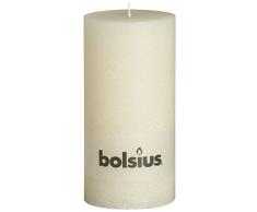 4 x Bolsius Vela del Pilar Rústica 200 x 100 mm Crema