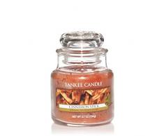 Yankee Candle 1055976E - Vela pequeña aromática en tarro a palito de canela, color beige