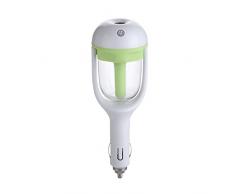 SMARTLADY Auto Mini Humidificador Coche Hidratante Spray de Aire Purificador de Aire Ambientador (Verde)