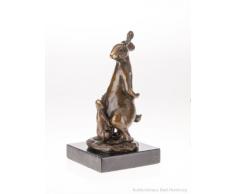 Escultura de bronce - Conejo de Pascua