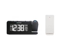 Blaupunkt crp10bk Reloj Radio Con Pantalla, termómetro, lámpara de negro
