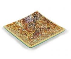 Plato decorativo 15,24 cm Mosaic plato - Golden Horizon