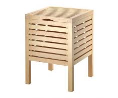 IKEA MOLGER baño Taburete con almacenaje sólido