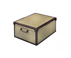 Caja de almacenamiento práctico y decorativo con mango y tapa tapirus diseño