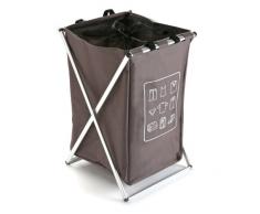 Versa Cesta Ropa Plegable Gris