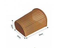 Almacenamiento Cesta Supermercado Frutas Tienda Imitación Rattan Cestas de Frutas Canasta de Rattan Canastas de pantalla ( Color : A )