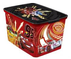 Curver 217720 Caja caja de juguete y de almacenamiento - cajas de juguetes y de almacenamiento (Toy storage box, Rojo, Independiente, Imagen, Habitación de los niños, 400 mm)