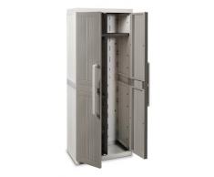 Toomax Wood Line S - Armario escobero, 2 puertas, 4 estantes