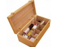 Colourfull Arts Howden - Caja para almacenaje (madera de haya)