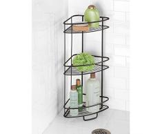 InterDesign Axis - Estante de 3 niveles para ducha, color bronce