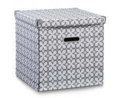 Zeller 17634 -Caja de almacenaje, cartón de 33,5 x 33 x 32 cm