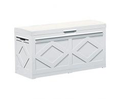 AMUEBLALO - BAUL ARCON JARDIN - BLANCO
