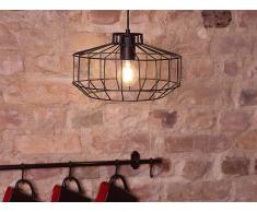 Lámpara de techo - Iluminación colgante - Metal - Negro - WABASH