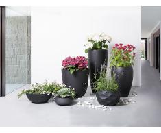 Maceta – 55x55x19 cm – Negro – MURITZ