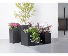 Maceta - 30x30x30 cm - Negro - MELAR