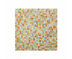 Panel de pared en madera de teca - Decoración mural 84x84cm - ENVI FANCY