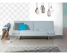 Sofá cama azúl celeste - Canapé - Sofá tapizado - YORK