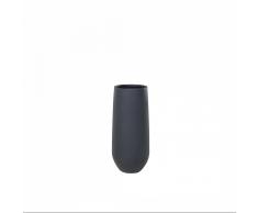 Maceta – 22x22x55 cm – Tubular - Negro - ANNECY