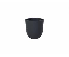 Maceta – 50x50x50 cm – Redonda - Negro - OHRIT