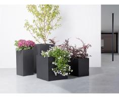 Maceta –30x30x60 cm – Negro – WENER