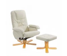 Sillón - Silla con función de masaje - beige - Relax PRO