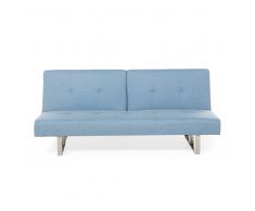 Sofá cama azul - Canapé - Sofá tapizado - DUBLIN