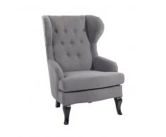 Butaca - Gris - Tapizada - Sillón - ALTA