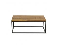 Mesa de centro - Madera teca - Auxiliar - 100 x 60 cm - PROVO