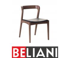 Silla de comedor – Madera- Piel – ASTORIA