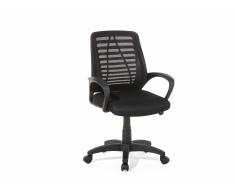 Silla de oficina - Giratoria - Malla transpirable - Negro – MAYOR