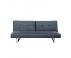 Sofá cama gris azul - canapé - sofá tapizado - DUBLIN