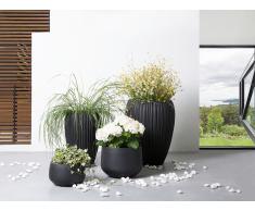 Maceta – 30x30x19 cm – Redonda - Negro - CORRIB
