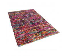 Alfombra de algodón - Multicolor – 80x150 cm- BAFRA