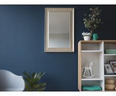 Espejo de pared - Marco oro y plata - 60x90 cm - CASSIS