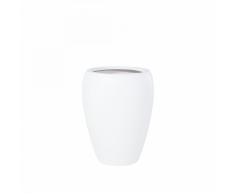 Maceta - 46x46x67 cm - Blanco - NESS