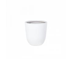 Maceta – 40x40x40 cm – Redonda - Blanco - AVAN