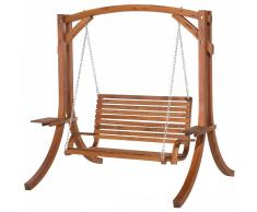 Columpio de jardín - Estructura en madera de alerce - NOVARA
