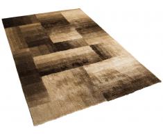 Alfombra – Marrón – 160x230 cm – Poliéster – SIVAS
