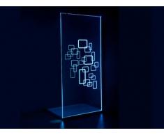 Mampara de ducha BELLA con LEDs - 120x200 cm