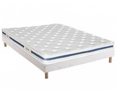 PACK Colchón de espuma AIRFRESH + base tapizada - 150x190 cm