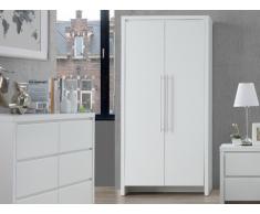 Armario ISIS - 2 puertas - Largo 87 cm - Color blanco
