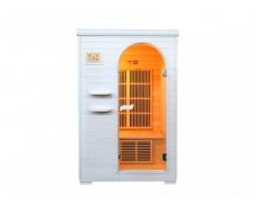 Sauna de infrarrojos 2 plazas WHITESOUL - Gama Carbono