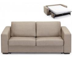 Sofá cama 3 plazas de tela VOLONTA II - Beige